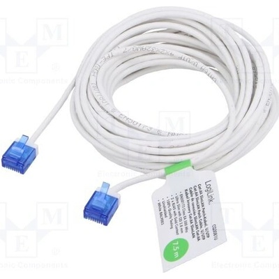 Logilink CQ3081U Patch U/UTP Kat. 6a RJ45 vidlice z obou stran lanko Cu