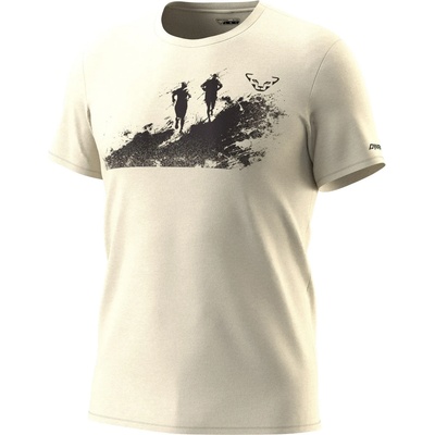 Dynafit Мъжка тениска Dynafit Graphic Cotton S/S Tee T-shirt - Overcast / Runners - размер 46 (EU) (016-4591-6011)