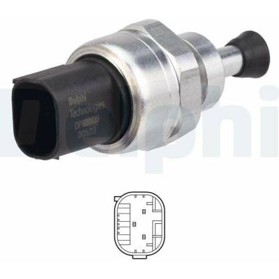 Senzor, tlak výfukového plynu DELPHI DPS00039-12B1