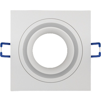 UltraLux РАМКА ЗА ВГРАЖДАНЕ КВАДРАТ, БЯЛА, СТАЦИОНАРНА, ip20 (fssgu10wh)