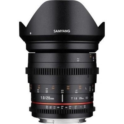 Samyang CINE 20mm T1,9 VDSLR II ED AS UMC Nikon F-mount