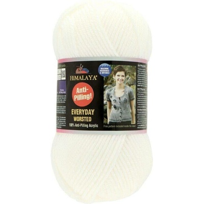 Himalaya Everyday Worsted 70601 bílá