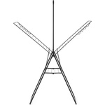 Brabantia Сушилник за дрехи с допълнителен прът Brabantia - HangОn, Matt Black, 25 m (1004171)
