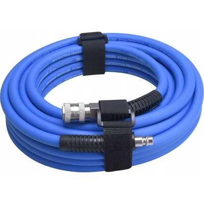 EXTOL PREMIUM Hadice vzduchová, guma, 1/4" rychlospojka, 1/4" (6/12mm), 10m 8865147