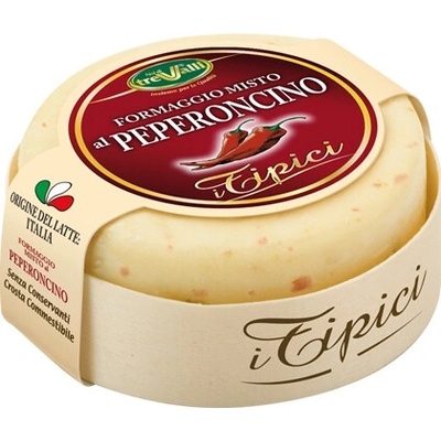 Trevalli čerstvý syr s čili papričkami 8 ks 180 g