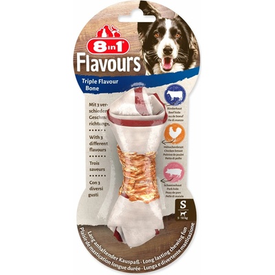 8in1 Triple Flavour žvýkací kost S 3 x 35 g