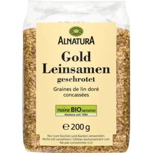 Alnatura Био златно ленено семе, смляно - 200 г