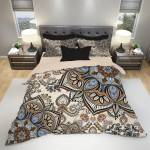  Ръчно изработено спално бельо от мандала Boho