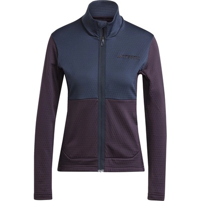 Adidas Дамско поларено яке Adidas Terrex Multi Light Fleece Full-Zip Jacket Womens - Aurora Black