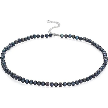 Image 1 of Swan Колие със сладководни черни перли 5, 5-6mm R0435NB Swan