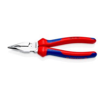 KNIPEX Мощни клещи с остри челюсти, Knipex, PVC, 185 мм, червени (08 25 185) (08 25 185)