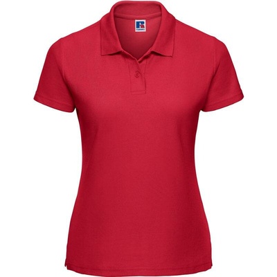 Russell 539F Dámske piqué polo červená Classic