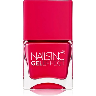 Nails Inc. Nails Inc. Gel Effect лак за нокти с гел ефект цвят Chelsea Grove 14ml