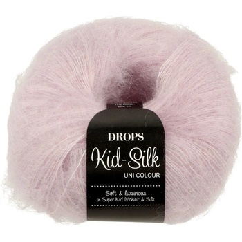 Drops Kid Silk UNI Colour 03 bledá fialová