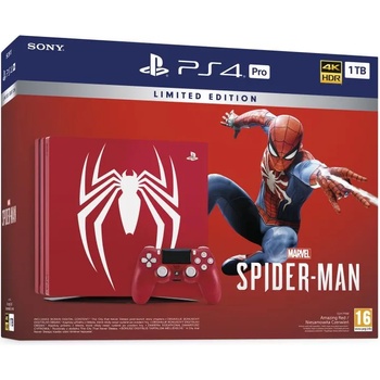 Sony PlayStation 4 Pro 1TB (PS4 Pro 1TB) Marvel Spider-Man Limited Edition