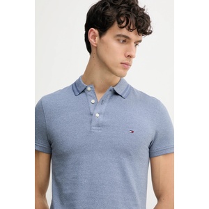 Tommy Hilfiger Памучна тениска с яка (MW0MW34755)