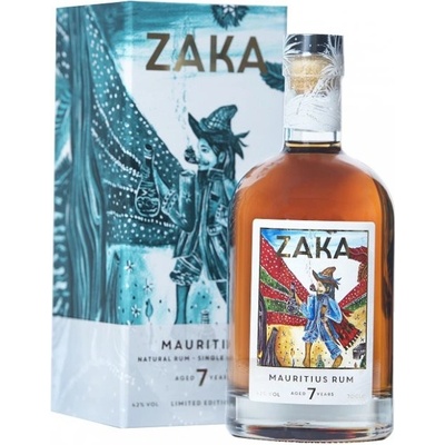 Zaka Mauritius 7y 42% 0,7 l (kartón)