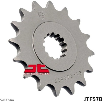 JT reťazové koliesko JTF578.17 pre reťaze typu 520 (17 zubov), KAWASAKI ZX-6R/RR