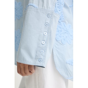 Rotate блуза тип риза дамска от памук (1155582000)