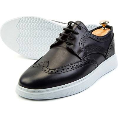 Ducavelli Night Мъжки обувки от естествена кожа - Тъмно сини 308232 (308232_Тъмно син)