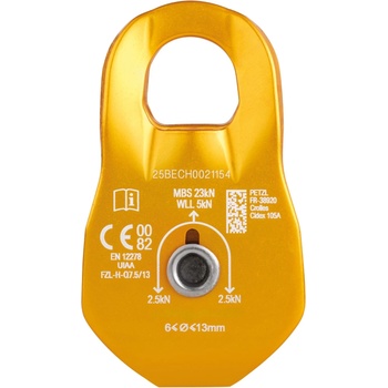Petzl Въжена макара Petzl Fixe Rope pulley - Orange - размер One Size (328-0206-0211)