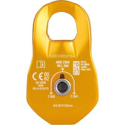 Petzl Въжена макара Petzl Fixe Rope pulley - Orange - размер One Size (328-0206-0211)