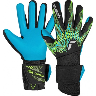 Reusch Pure Contact Aqua černá/světle zelená/modrá