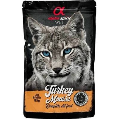 Alpha Spirit Cat Turkey Mousse 85 g