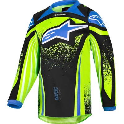 Alpinestars TECHSTAR NOMUR tmavě modrá/žlutá fluo/modrá