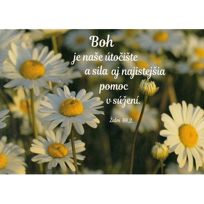 Pohľadnica: Boh je naše útočište...