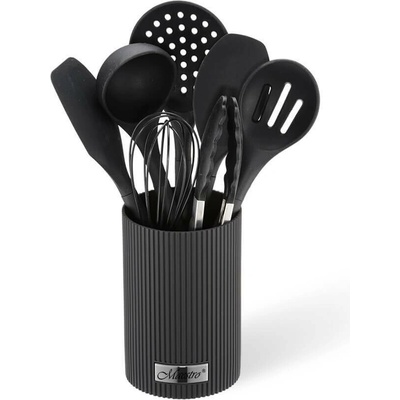 MEO Kuchyňské náčiní MAESTRO MR-1542-BLACK 8 prvků Černá