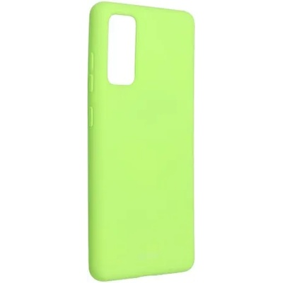 Samsung Силиконов калъф кейс Jelly Roar Colorful за Samsung S20 FE, лайм