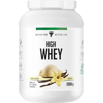 Trec Nutrition High Whey Protein [2000 грама] Ванилов сладолед