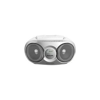 TP VISION Philips CD Player, Radio (Dynamic Bass Boost, FM Stereo Tuner, CD Shuffle/Repeat Function, 20-Track CD Programmable, 3.5-mm Audio-In (AZ215S)