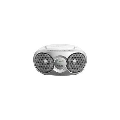 TP VISION Philips CD Player, Radio (Dynamic Bass Boost, FM Stereo Tuner, CD Shuffle/Repeat Function, 20-Track CD Programmable, 3.5-mm Audio-In (AZ215S)