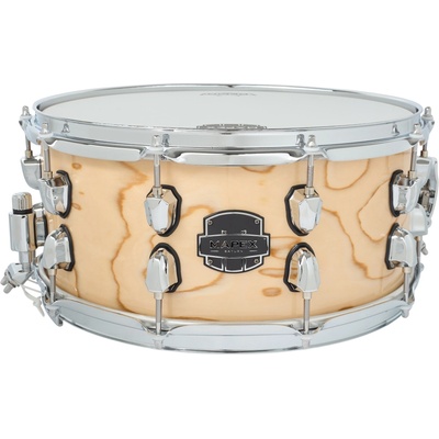 Mapex 14" x 6,5" Saturn VI Natural Maple Burl Snare Drum