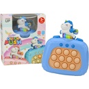 Majlo Toys Pop It na batérie modrá