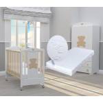 Bambino Casa Креватче Bambino Casa - Teddy Naturale + подарък матрак Primavera Baby Luxe (202501) - baby
