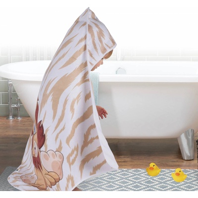 Png Панагюрище Бебешка хавлия с качулка Лъвче 75/75 см