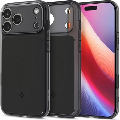 Spigen Хибриден кейс с висока степен на защита с MagSafe за iPhone 17 Pro - Spigen Ultra Hybrid T MagSafe Case (черен-мат) (ACS10345)