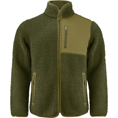 James Harvest Sherpa Two-Tone Kingsley Women moss green