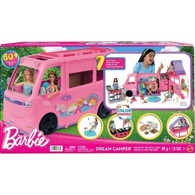 Mattel Barbie Karavan snů se stanem HRJ78 – Zboží Mobilmania