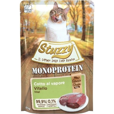 Stuzzy Cat Adult GF monoprotein telecí 85 g