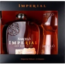 Ron Barcelo Imperial Rum 38% 0,7 l (dárčekové balenie 2 poháre)