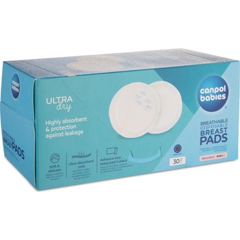 Image 1 of Canpol babies Подплънки за кърмачки с лепенка Canpol - 30 броя (1/653c)