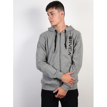 Rvca Mikina Cage Heather Grey šedá