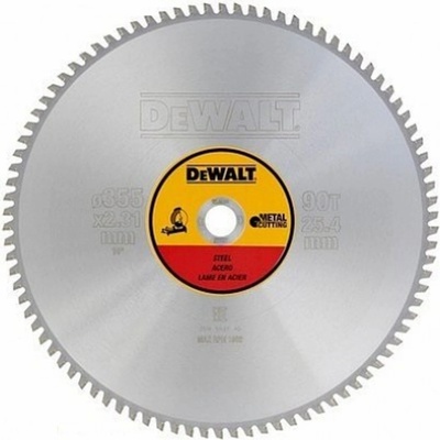 DeWalt DT1927 - Pilový kotouč na ocel 355x25,4 mm 90 zubů