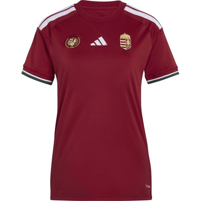 adidas Дамска футболна фланелка Adidas Hungary Home Shirt World Cup 2026 Womens - Red/White