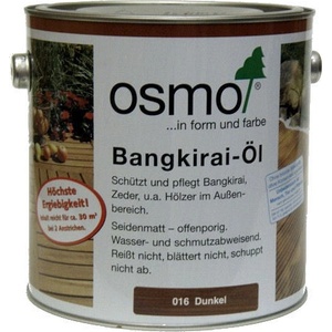 Osmo Wood Oil 016 Bangkirai Dark Oil - Декинг масла 2.5л (4223)