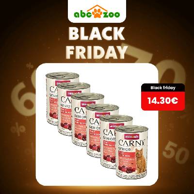 Animonda Carny Senior - Hovädzie a morčacie srdcia 6 x 400 g